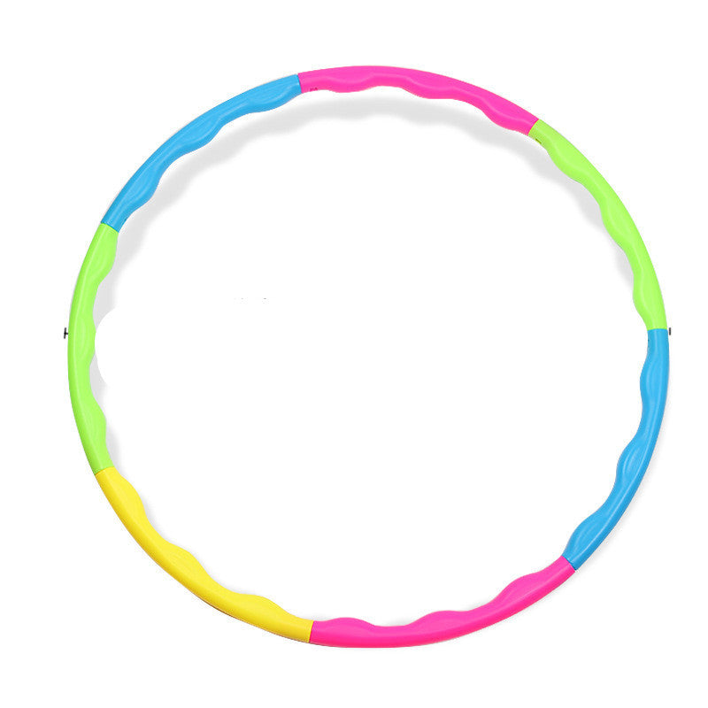 Plastic Fitness Equipment Gymnastics Ring Disassembly Splicing Massage Hoop - IceAndFire