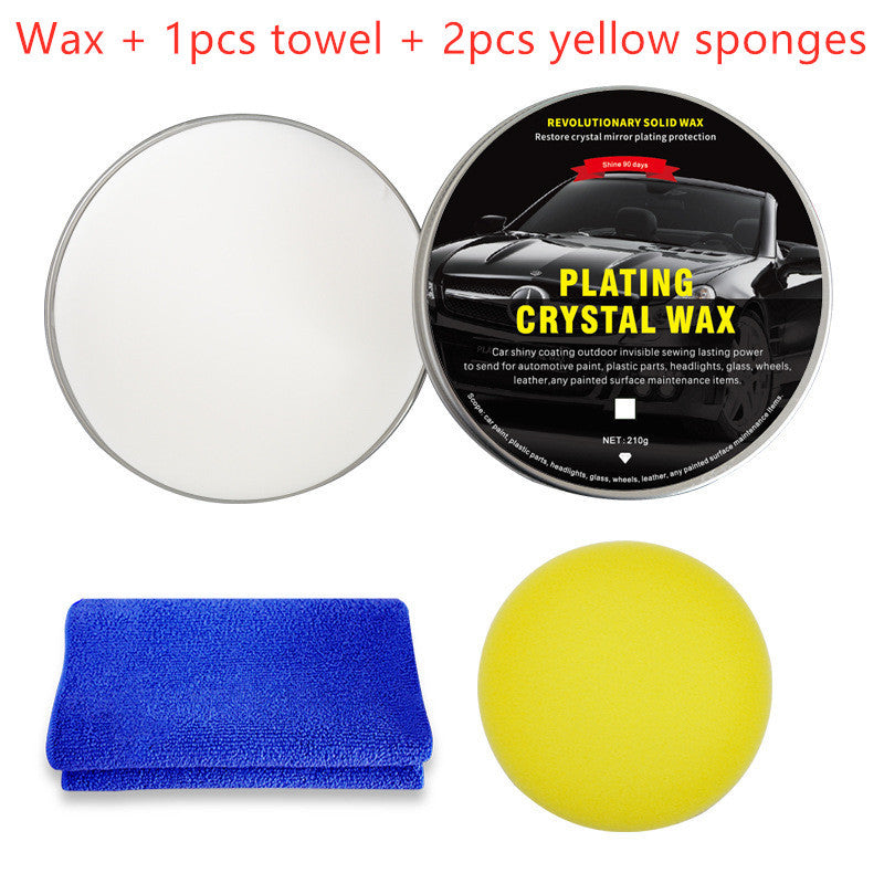 Car Diamond Crystal Wax Black Wax Coating Waxing Polishing Sewage Crystal Hard Wax - IceAndFire