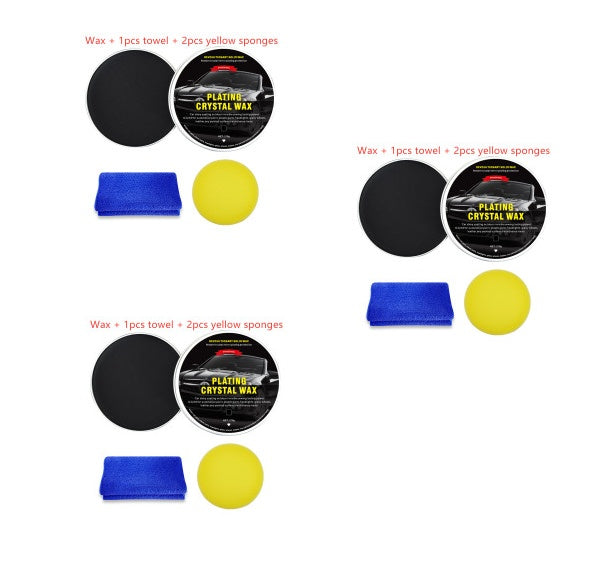 Car Diamond Crystal Wax Black Wax Coating Waxing Polishing Sewage Crystal Hard Wax - IceAndFire