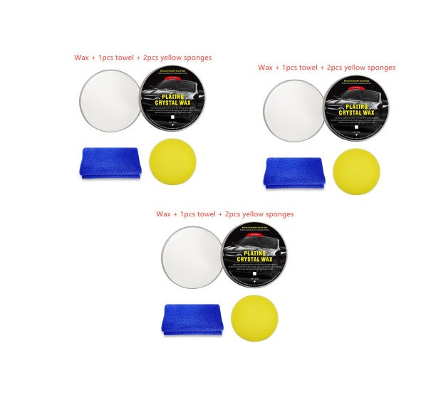 Car Diamond Crystal Wax Black Wax Coating Waxing Polishing Sewage Crystal Hard Wax - IceAndFire
