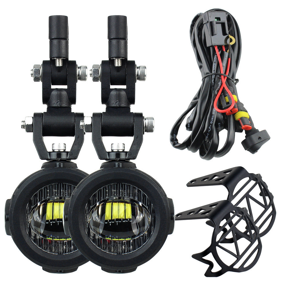 Waterfowl Fog Lamp Auxiliary Lamp Is Suitable For BMW Motorcycle Led Fog Lamp - IceAndFire
