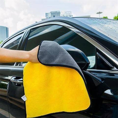 Two-color Couble-sided Car Dual-use Cleaning Car Wash Towel - IceAndFire
