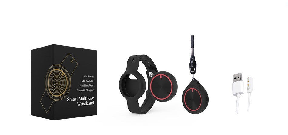 Emergency Call NFC Acceleration Sensor Bluetooth Positioning Bracelet - IceAndFire