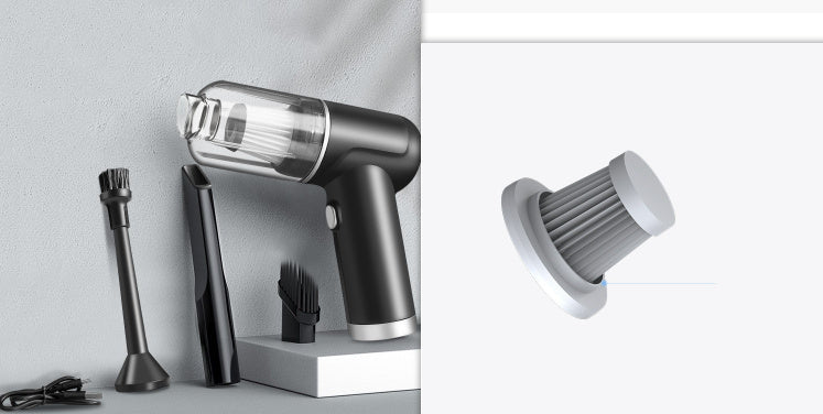 Wireless Charging Hand-held Vehicle Vacuum Cleaner - IceAndFire